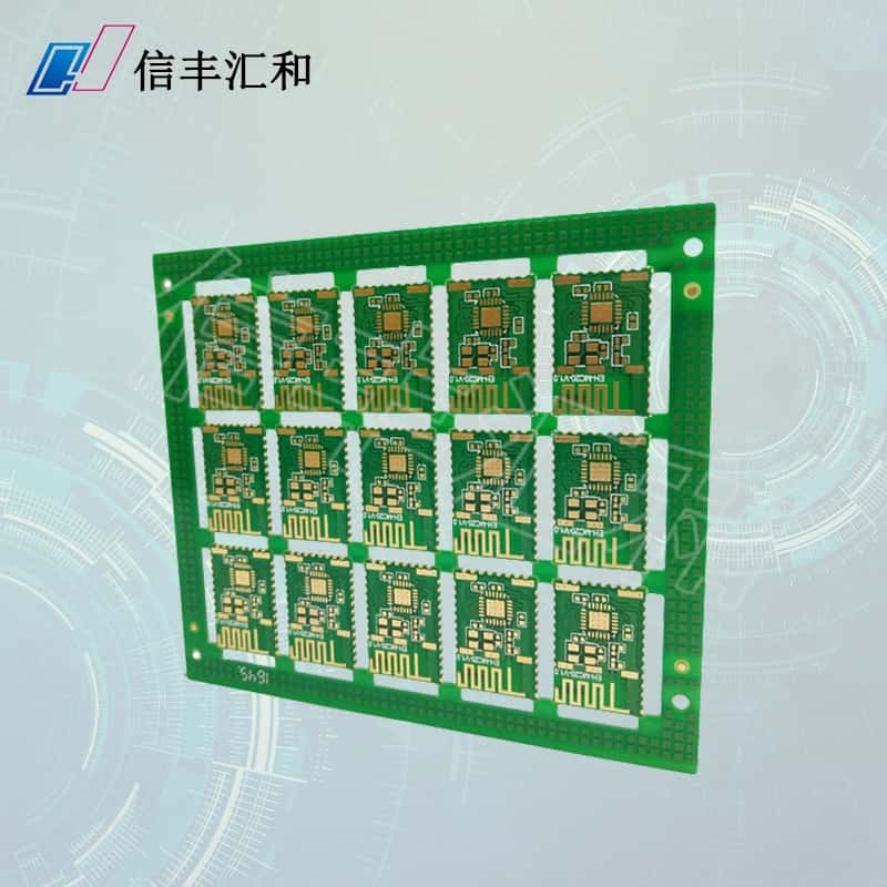 藍(lán)牙模塊pcb板為什么要做半孔？